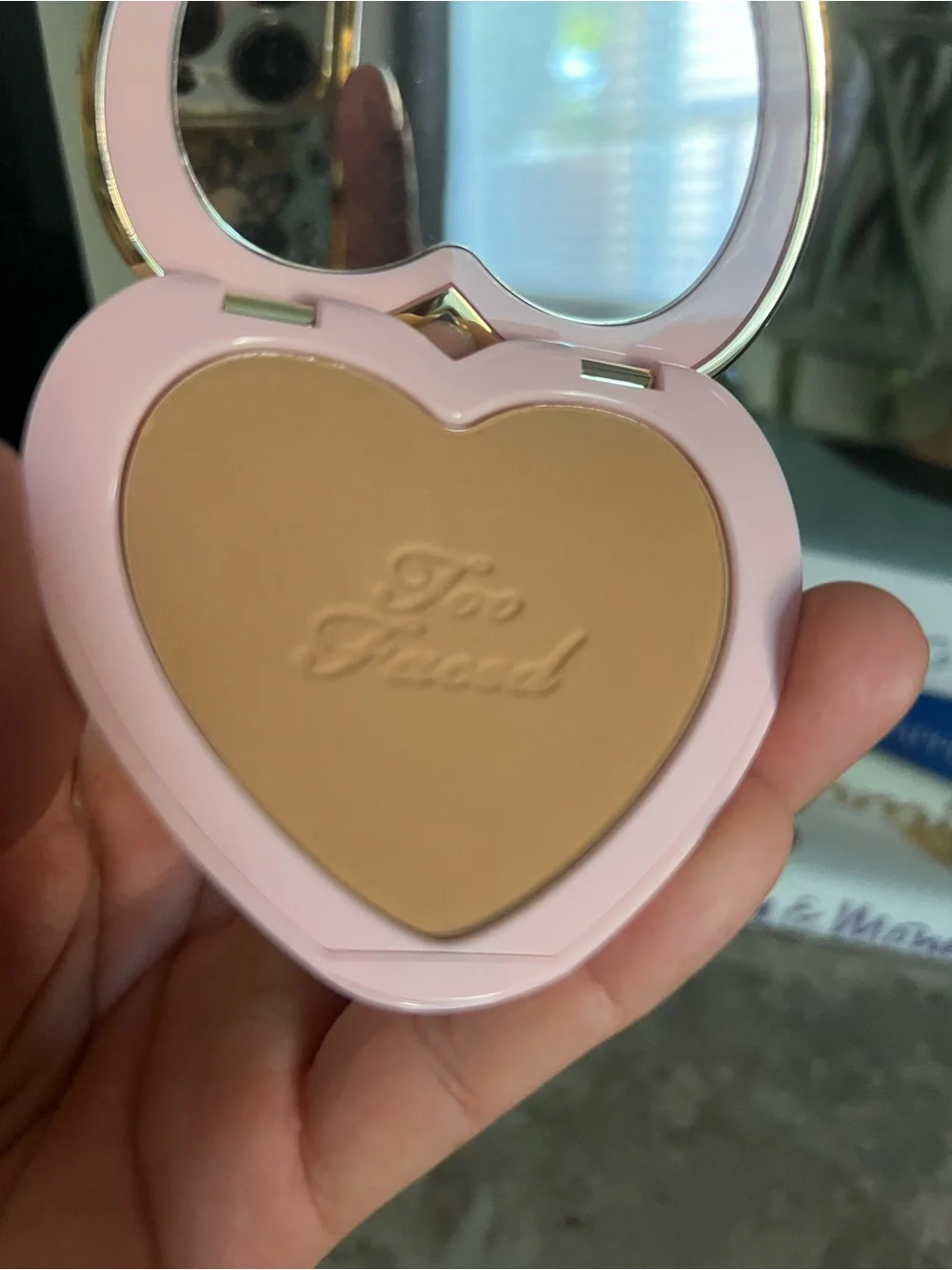 Too Faced Heart-Shaped Bronzer — Warm Beige